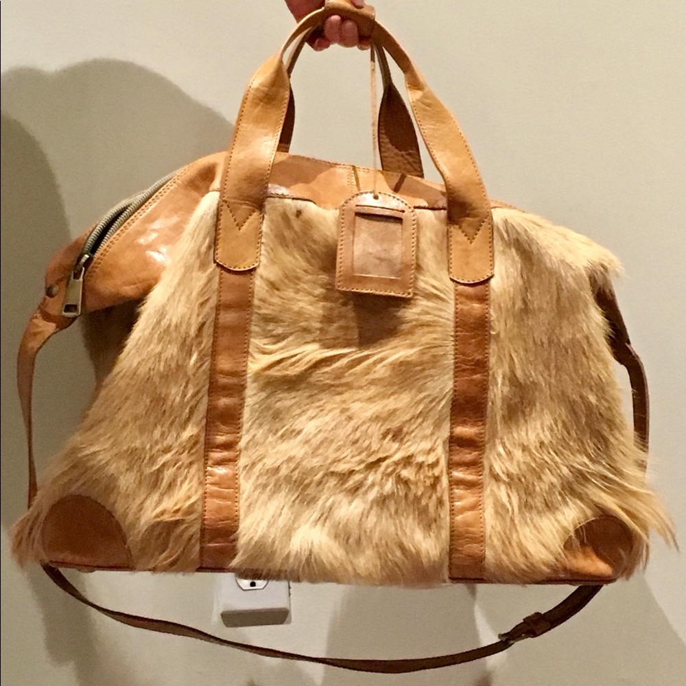 Custom Moroccan leather bag